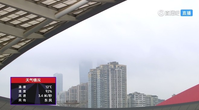 雨战！超级杯决赛当地气温12℃，湿度92%，风速3.4米/秒